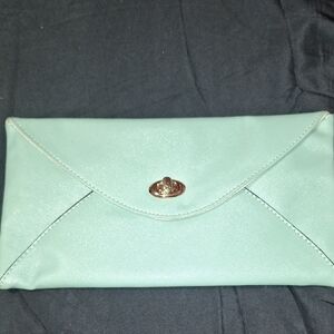 The Royal Standard Collection Mint Green Clutch Envolope Bag
